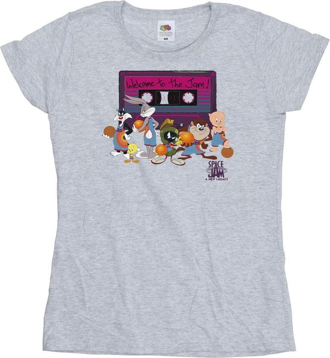 Immagine prodotto Space Jam Team Cassette Maglietta Donna (XXL)