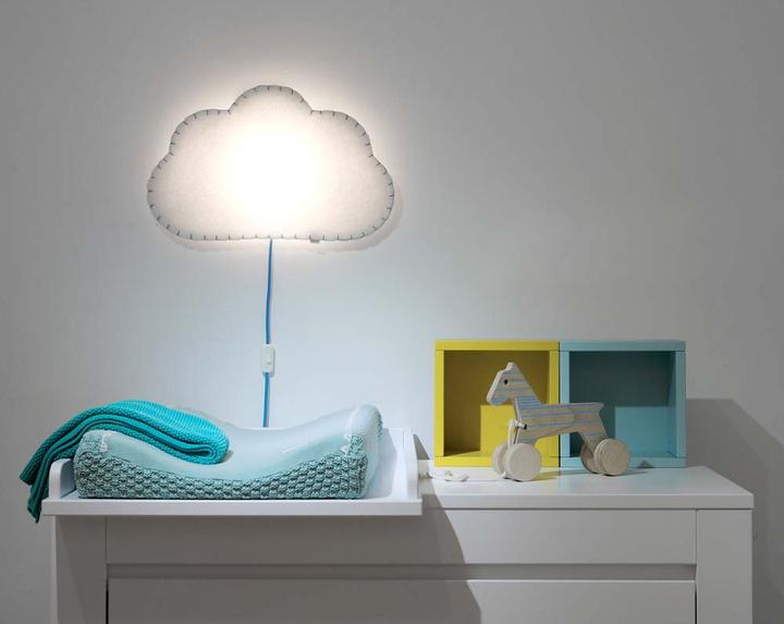 Immagine prodotto Buokids Lampada morbida da notte/lampada da parete a forma di nuvola