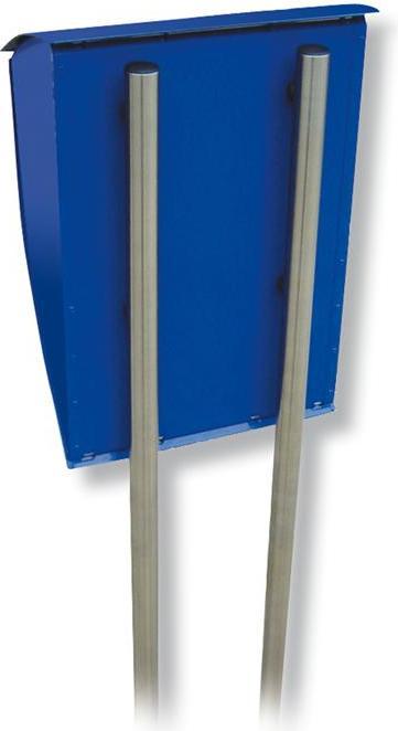 Actual product image Burg Wächter Mailbox stand UNIVERSAL 150 Ni