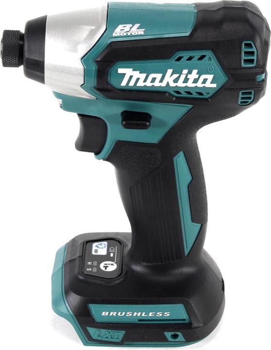 Actual product image Makita DTD 155 RFJ Cordless Brushless Impact Driver 18 V + 2x Batteries BL1830 3.0 Ah + 1x Charger (Rechargeable battery operated)