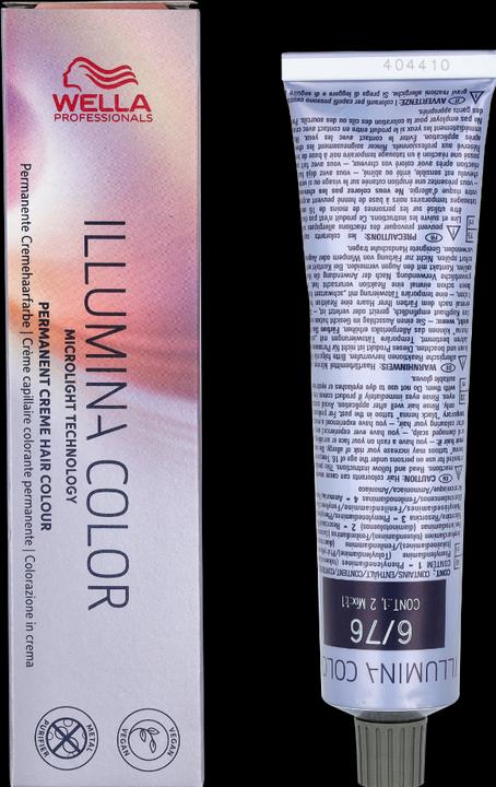 Productafbeelding Wella Illumina Kleur - 6/76: donkerblond bruin-violet (6/76 donkerblond bruin-paars)