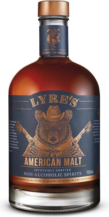 Actual product image Lyre's American malt (1 x 70 cl)