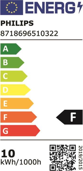 Energie-Label Philips CorePro LED bulb (E27, 10 W, 1055 lm, 1 x, A)