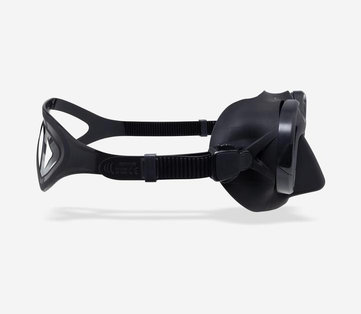 Actual product image Subea Tauchmaske Apnoetauchen Antibeschlag kleines Volumen - 500 Dual LV schwarz