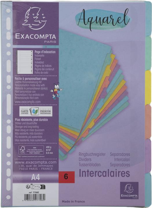 Image du produit Exacompta Intercalaires