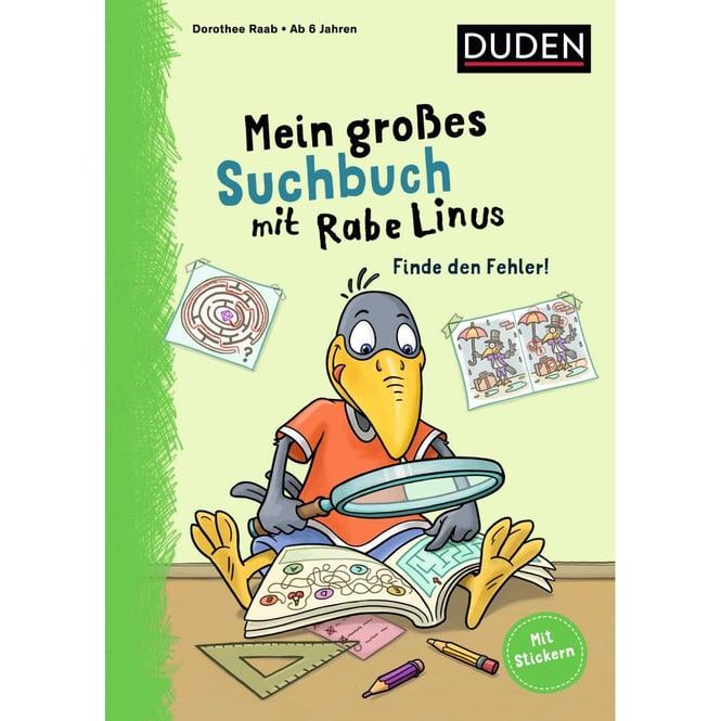 Immagine prodotto Mein grosses Suchbuch mit Rabe Linus (Tedesco, Fegato di Sigrid, Dorothee Raab, 2024)