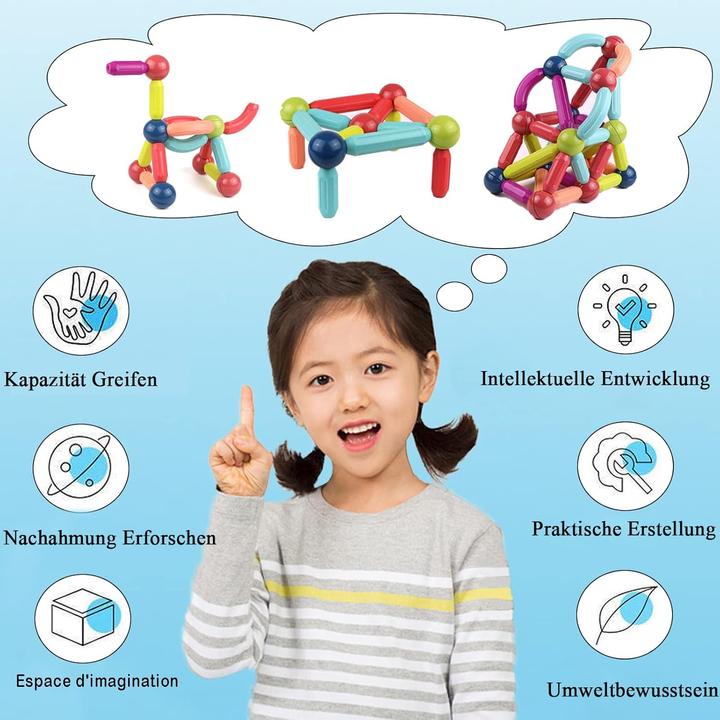 Actual product image Yadodo Magnetische Bausteine (42 Stück)