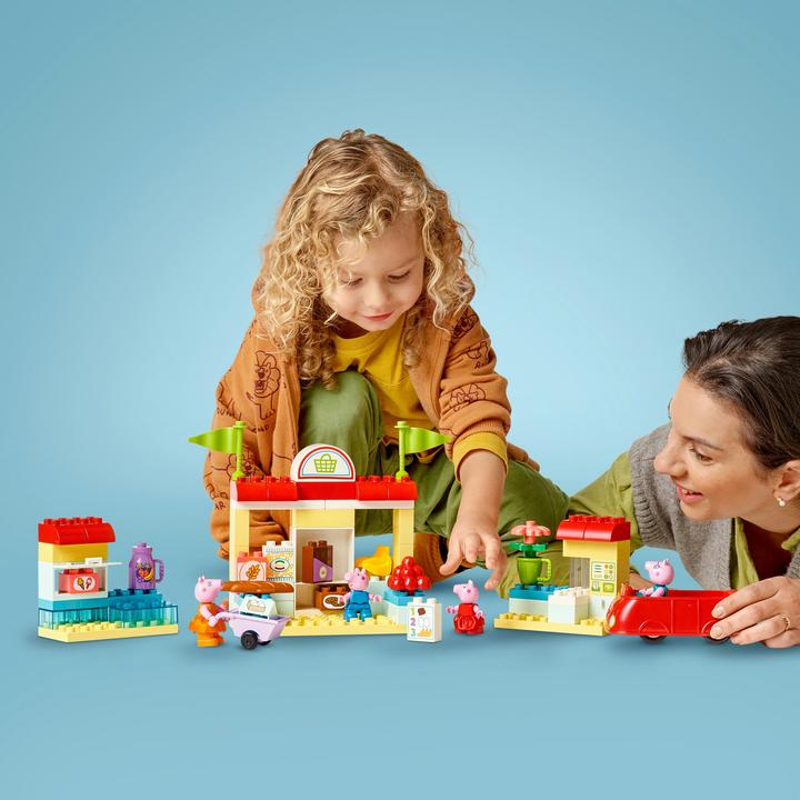 Actual product image LEGO Peppa's supermarket (10434)