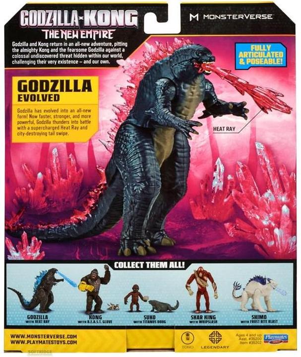 Actual product image Boti Godzilla x Kong The new Empire Action Figures Basic Figures 15 cm Range (8)