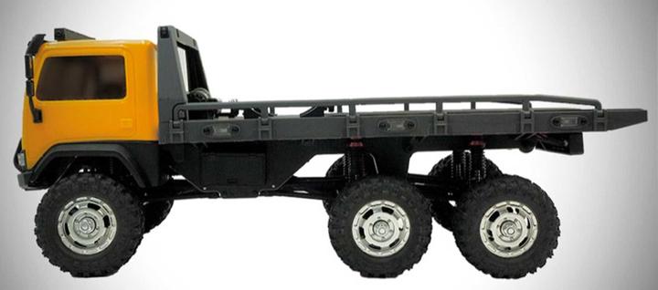 Actual product image Absima Hobby Plus RC CR-18P "Tow Truck ARKTOS 6x6" 1/18 yellow RTR