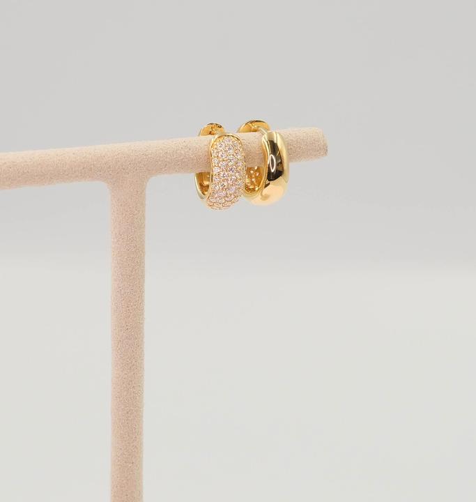 Produktbild Muau Creolen (750/18K Gelbgold)