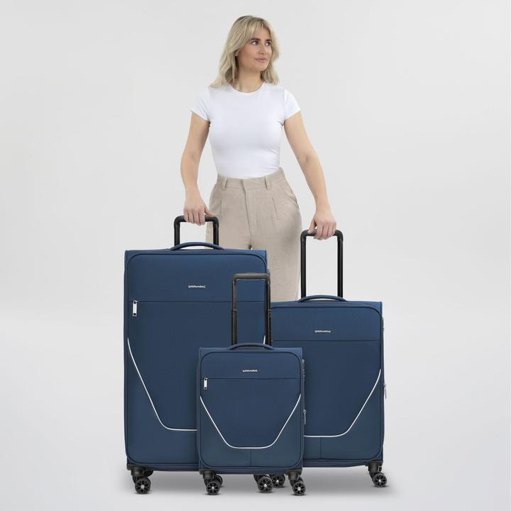 Image du produit Stratic taska Set de valises à 4 roulettes 3pcs avec soufflet extensible (233 l, XL (à partir de 115l))