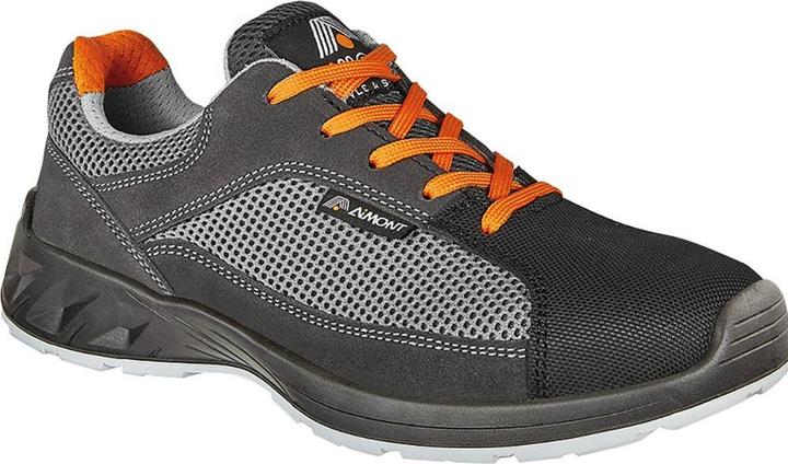 Orange, Schwarz, Grau