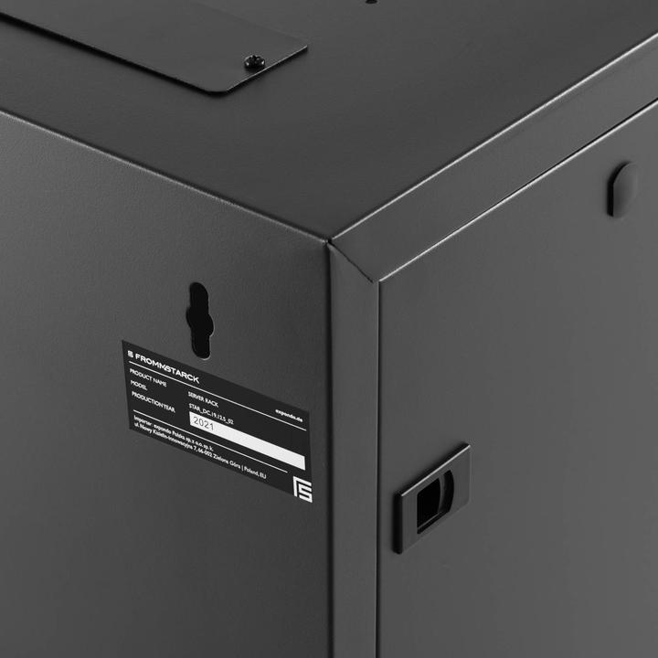 Produktbild Fromm & Starck Serverschrank 19 Zoll abschliessbar 12 HE Netzwerkschrank (10.86 HE, 19 Zoll Rack)