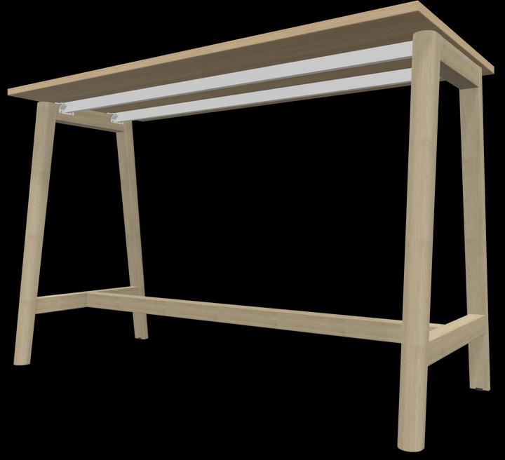 Image du produit Narbutas Nova Wood Table haute (160 x 70 x 105 cm)