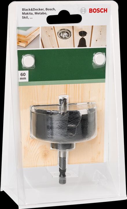 Produktbild Bosch Zubehör Lochsäge für Spot Lampen Durchmesser = 60 mm (60 mm)