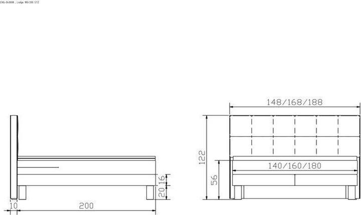Immagine prodotto Hasena Lodge (140 x 200 cm)