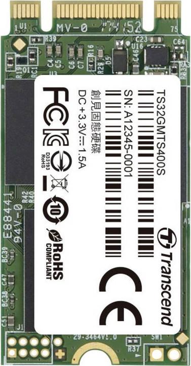 Immagine prodotto Transcend Mts400s (32 GB, M.2 2242)