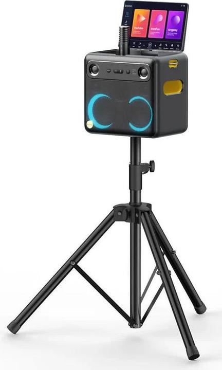 Actual product image Ikarao Karaoke box Break X2 10" screen 2 microphones, 600W (1x 300 W)