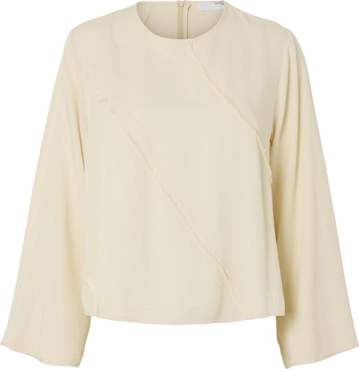 Image du produit Selected Femme Rundhals Oberteil mit langen Ärmeln (38)