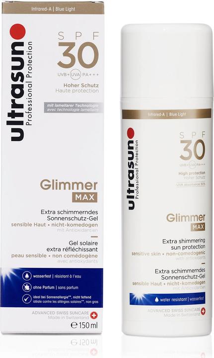 Produktbild Ultrasun Glimmer MAX (Sonnengel, SPF 30, 150 ml, 230 g)