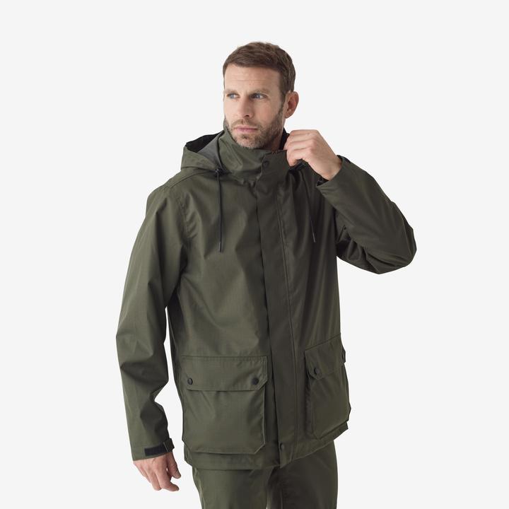 Solognac Regenjacke 500 grün