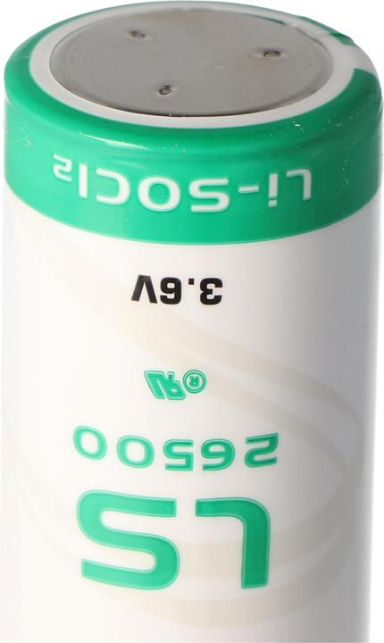 Actual product image Saft Battery LS26500, C-Size bobbin (1 pcs., C, 7700 mAh)