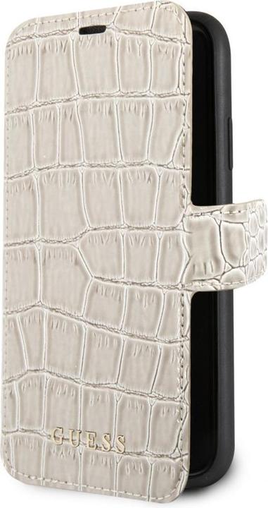 Produktbild Guess iPhone XR PU Leather Crocodile Print Booktype With Stand (Apple iPhone XR)