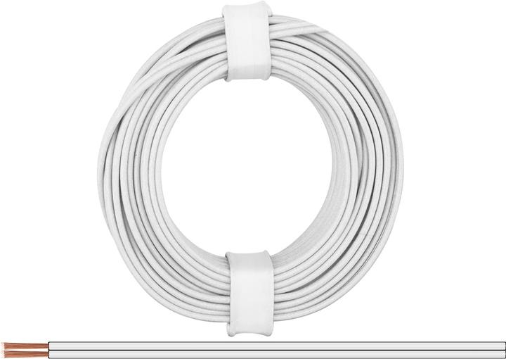 Produktbild Donau ZWILLINGSLITZE 0,14 / 5m weiss-weiss (5 m)