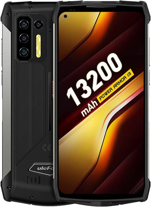 Ulefone Power Armor 13 (256 GB, Schwarz, 6.81", Dual SIM, 48 Mpx, 4G)