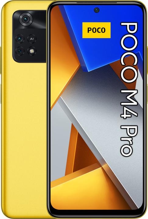 Xiaomi Poco M4 Pro (256 GB, Poco Yellow, 6.43", Dual SIM, 64 Mpx, 4G)