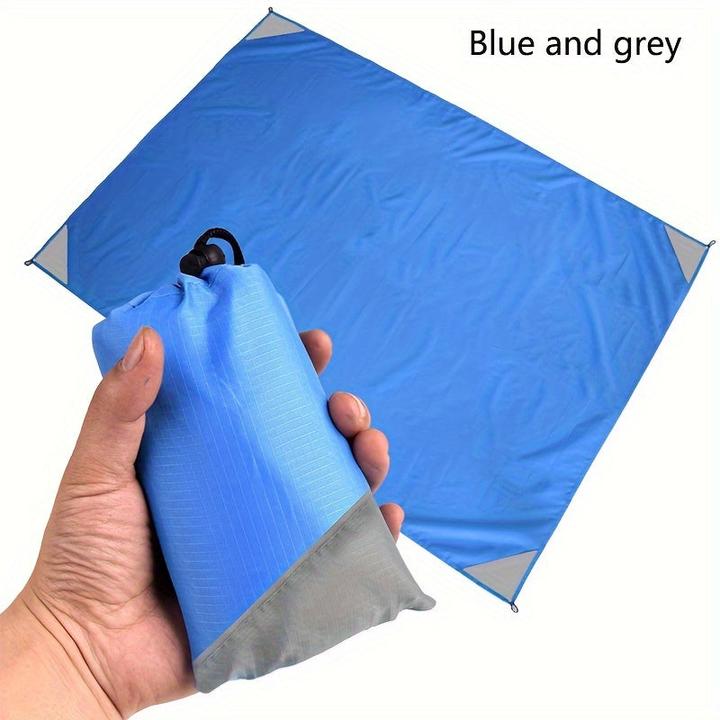 Alopini 1 Stück Outdoor-Campingmatte, Picknickmatte und Strandmatte mit Kordelzugtaschen, superleicht und
