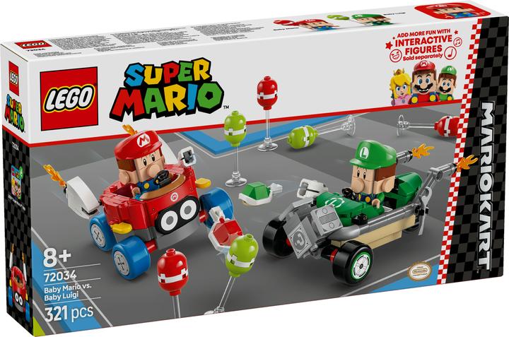 Produktbild LEGO Mario Kart - Baby Mario vs. Baby Luigi (72034, LEGO Super Mario)