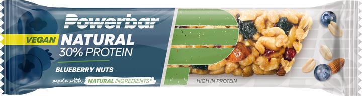 Produktbild Powerbar Natural Protein Vegan (Heidelbeer, Erdnuss, Blaubeere, 1 Stk., 40 g)