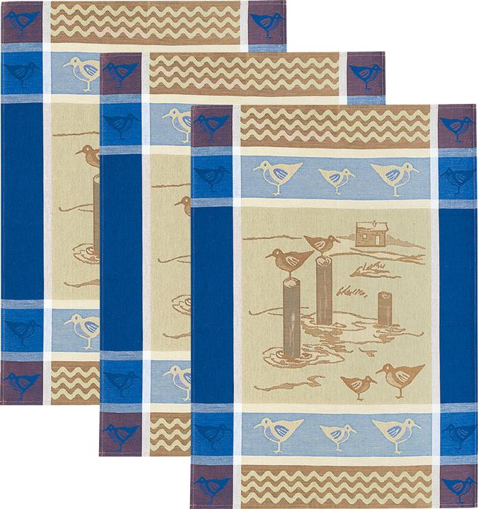 Kracht Geschirrtuch 3er-Pack (50 x 70 cm)