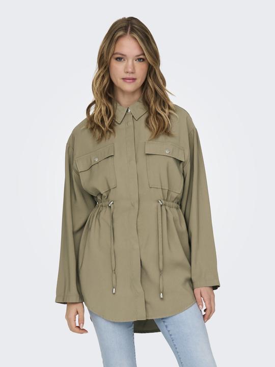 Actual product image Only Fly-away collar coat jacket (XL)