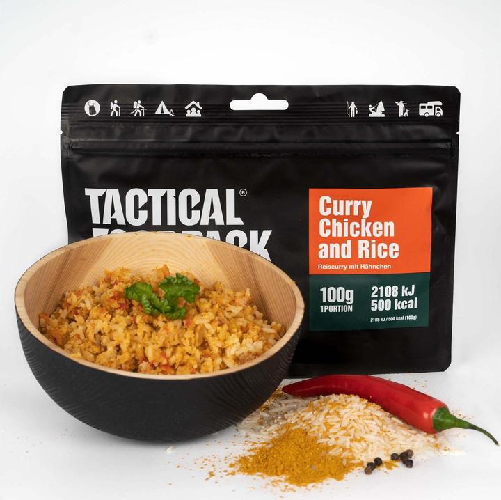 Image du produit Tactical Foodpack Curry de poulet et de riz (100 g)