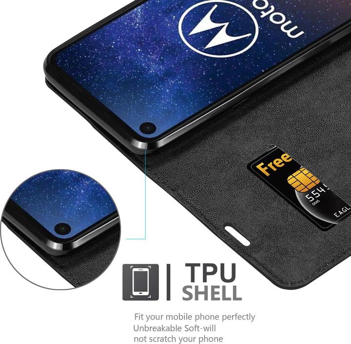 Immagine prodotto Cadorabo Copertina magnetica invisibile del libro (Motorola One Vision)