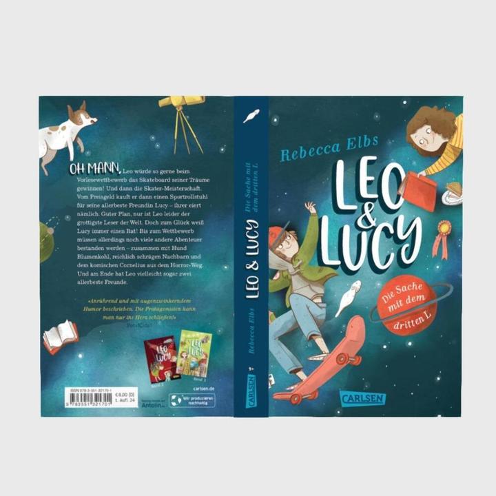Image du produit Leo und Lucy 1: Die Sache mit dem dritten L (Allemand, Julia Christians, Rebecca Elbs, 2024)