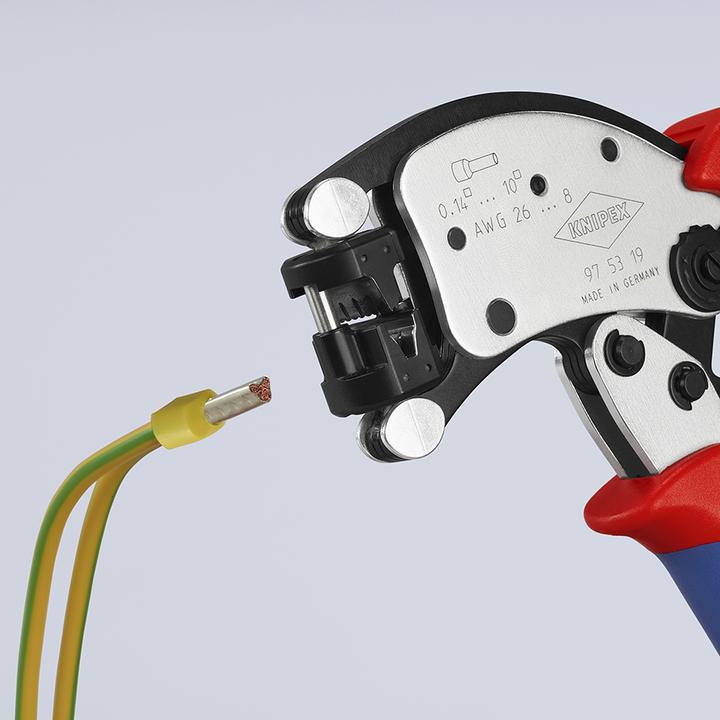 Actual product image Knipex Twistor16 Self-Adjus.Crimp.Pliers (200 mm)