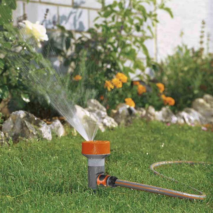 Immagine prodotto Gardena Classica torsione dell'irrigatore a 4 piastre - Azione (Area irrigatore)