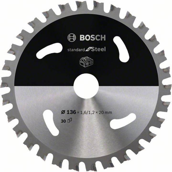 Produktbild Bosch Professional Zubehör PRO Steel cordless Kreissägeblatt, 136 x 1,6 x 20 mm