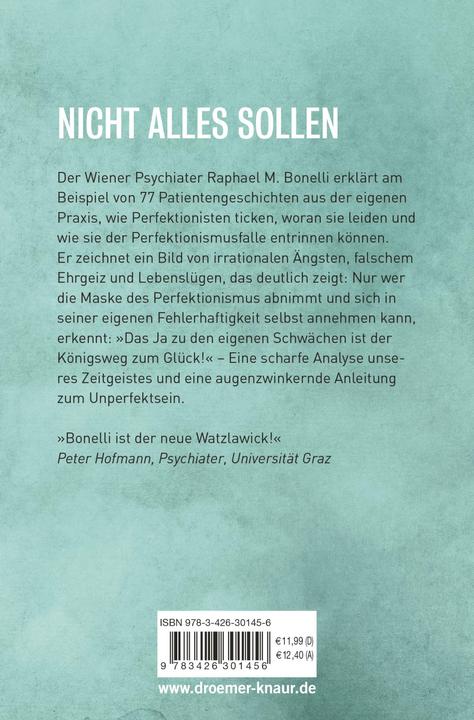 Produktbild Perfektionismus (Deutsch, Raphael M. Bonelli, 2019)