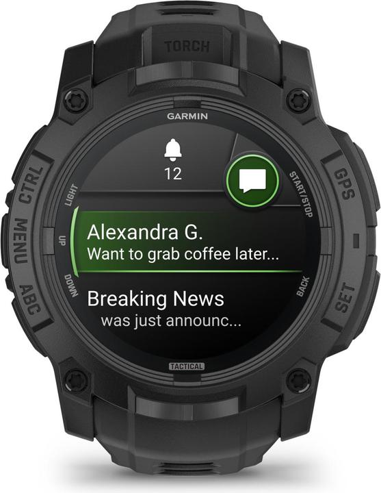 Actual product image Garmin Instinct 3 Amoled Tactical Edition (50 mm)
