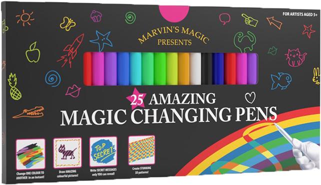 Actual product image Marvin's Magic Amazing Magic Pens - (MMPEN25)