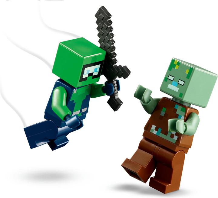Actual product image LEGO The Axolotl House (21247, LEGO Minecraft)