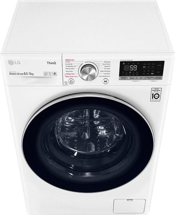 Actual product image LG F2DV5S8S2E