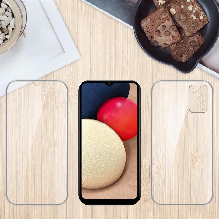Produktbild Cadorabo TPU 360 Grad Case Cover (Samsung Galaxy A02s)