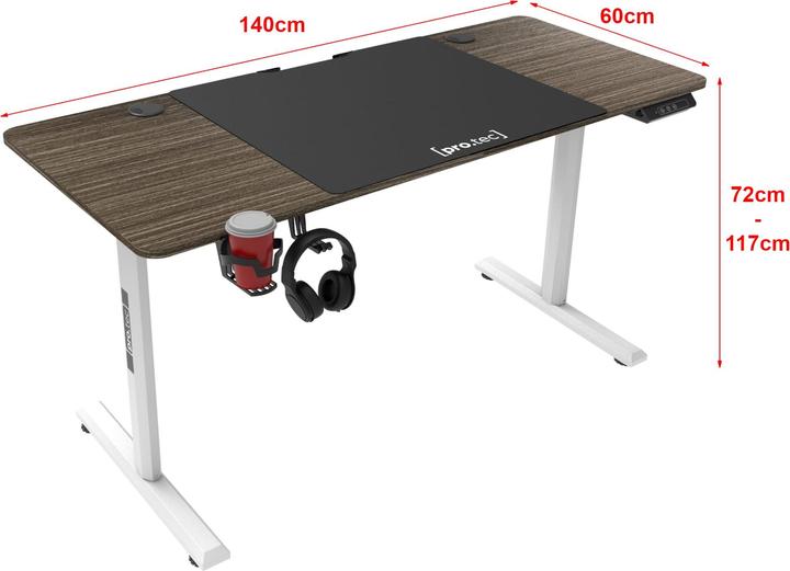 Actual product image Pro-Tec Hayward (140 x 60 x 117 cm)