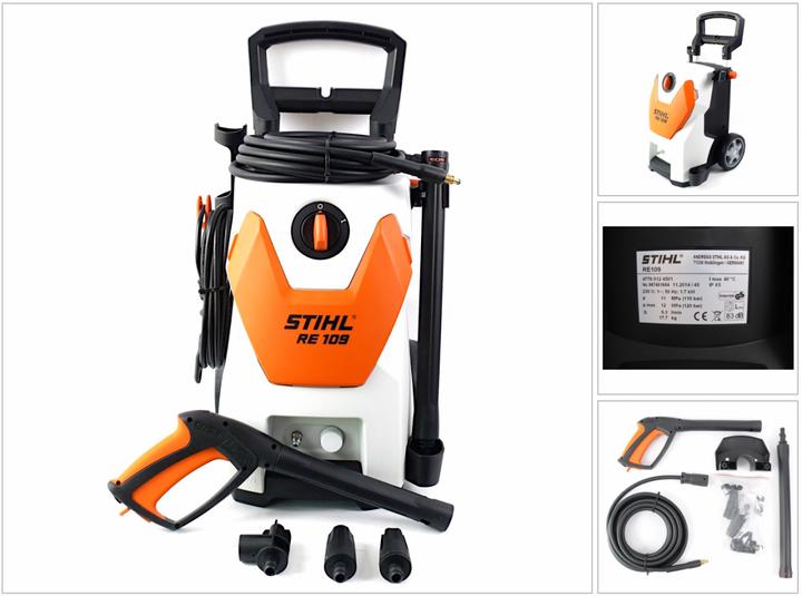 Stihl RE 109 Hochdruckreiniger 110 bar ( 4776 012 4511 ) (Netzbetrieb)